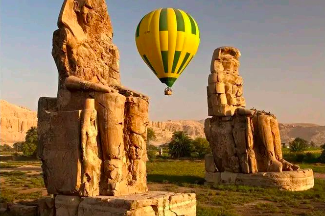 Overnight Luxor Adventure with Hot Air Balloon